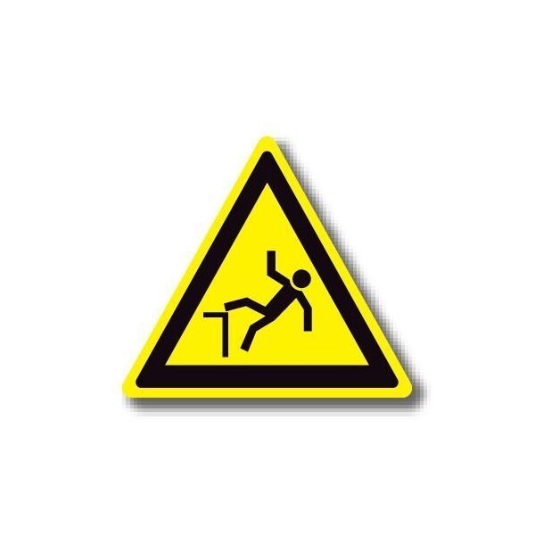Ergomat 30in TRIANGLE SIGNS - Fall Hazard DSV-SIGN 900 #1349 -UEN - main